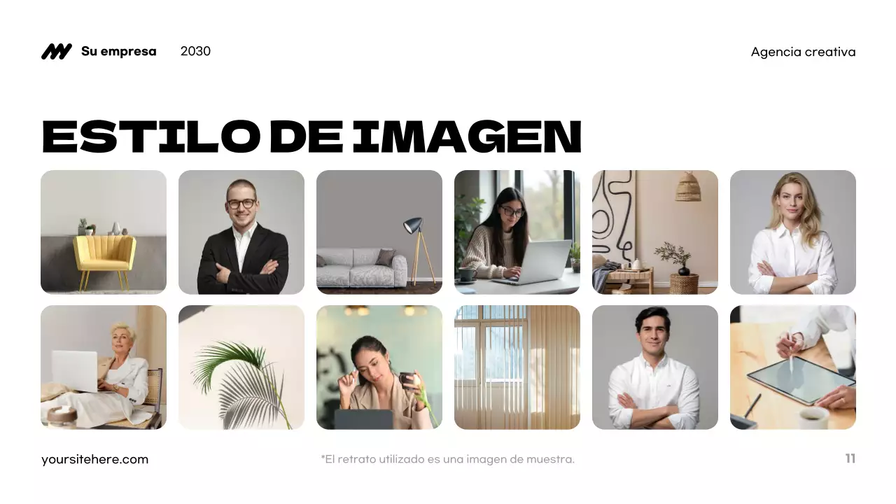 Presentación de la agencia Blue Modern