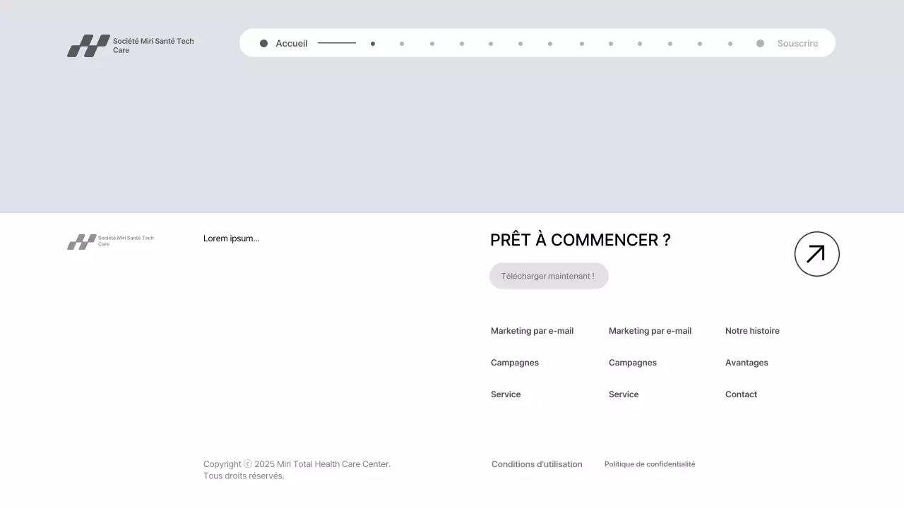 Présentation de la promotion de la technologie de santé moderne grise