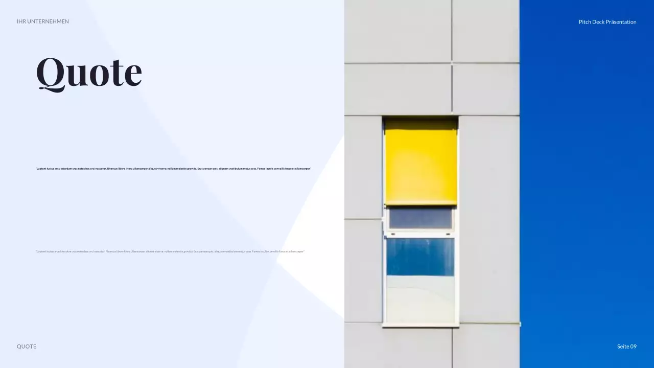 lila moderne Geschäftspräsentation