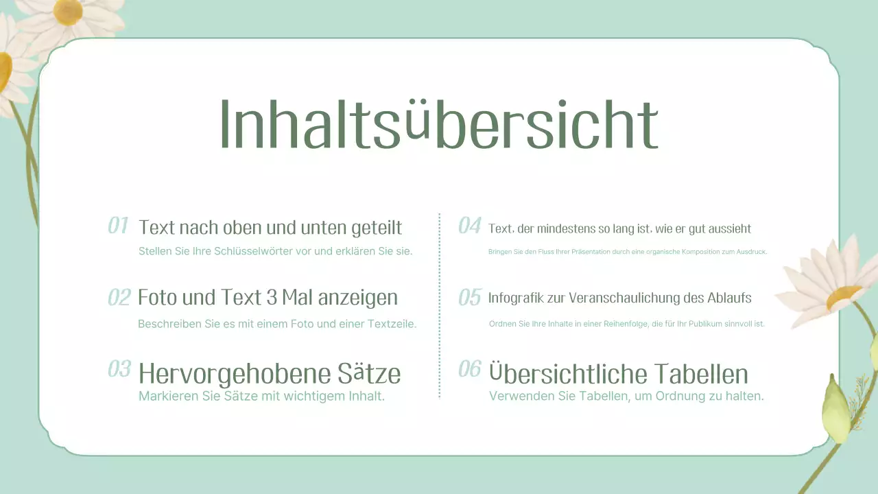 Mint einfache Frühling Briefpapier