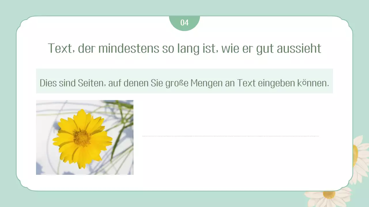 Mint einfache Frühling Briefpapier