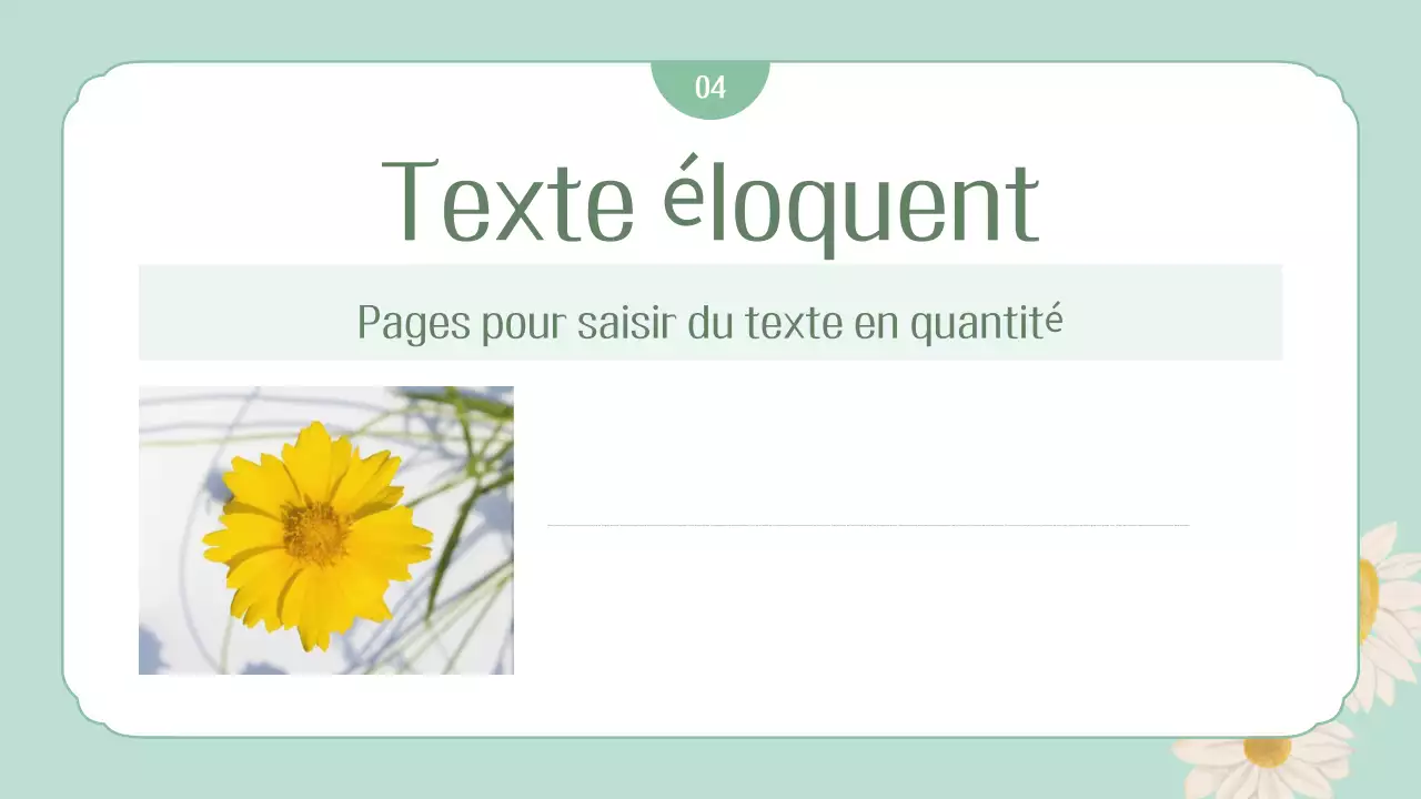 Papeterie de printemps simple à la menthe