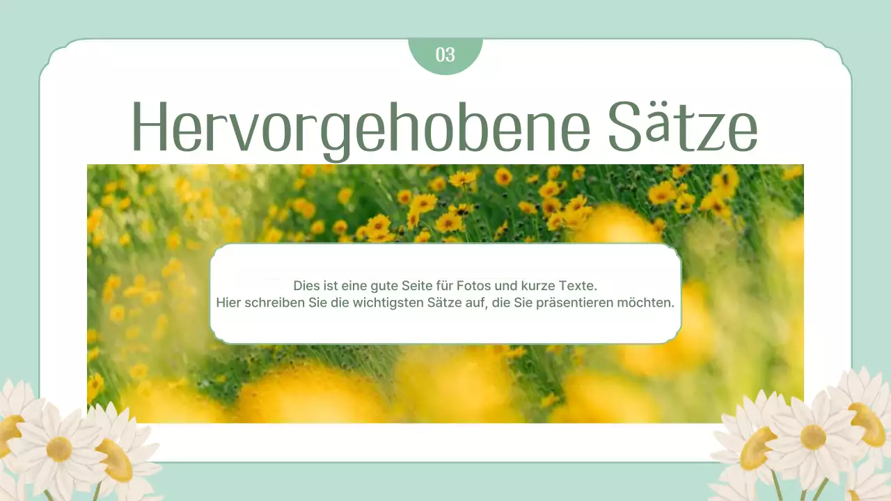 Mint einfache Frühling Briefpapier