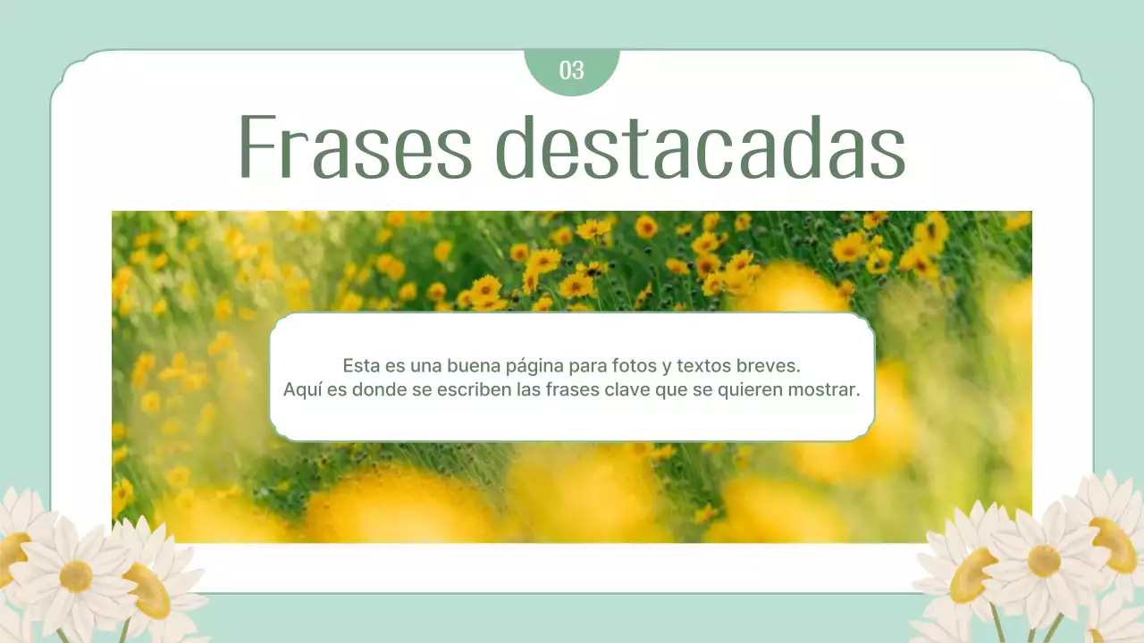 Papelería sencilla de primavera con diseño de menta