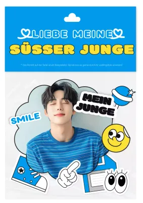 Blaue Baby-Promi-Waren