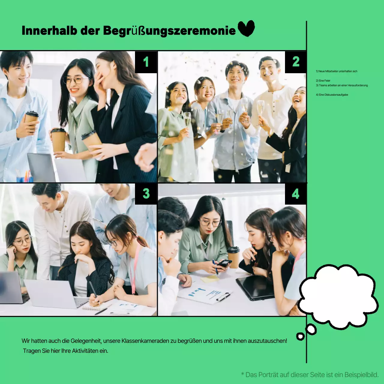 Umweltfreundliche und moderne Arbeitsplatzplanung