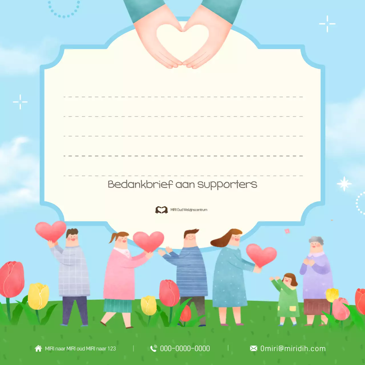 Promotie van het Sky Blue Baby Welfare Center