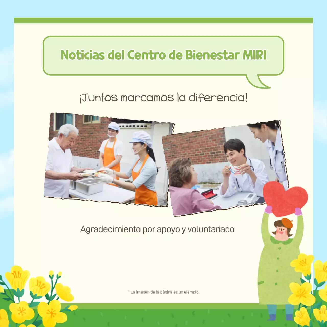 Promoción del Centro de Bienestar Infantil Sky Blue