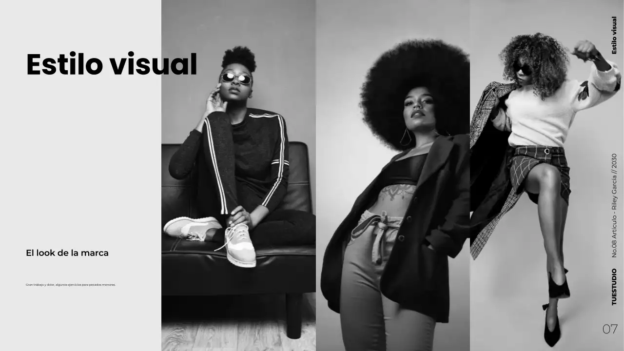 Presentación de marketing de contenidos estratégicos minimalista y moderna