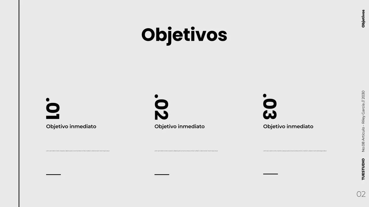 Presentación de marketing de contenidos estratégicos minimalista y moderna