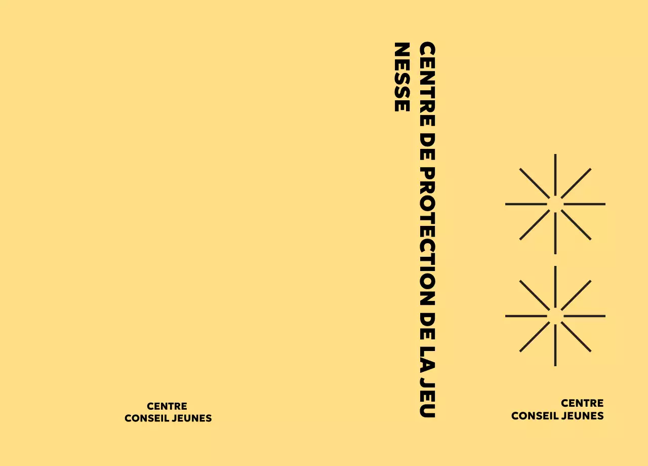 Guide du centre de protection de la jeunesse Yellow Simple