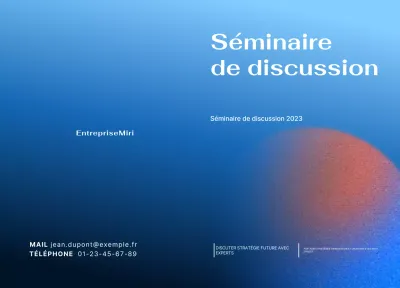 Guide du séminaire Blue Modern