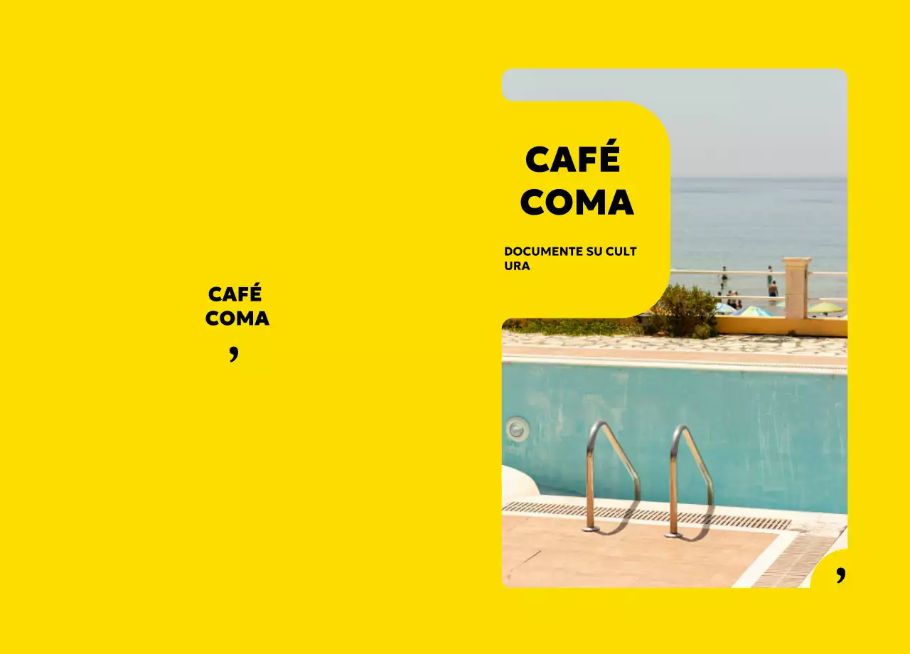 Promoción de cafetería moderna rosa