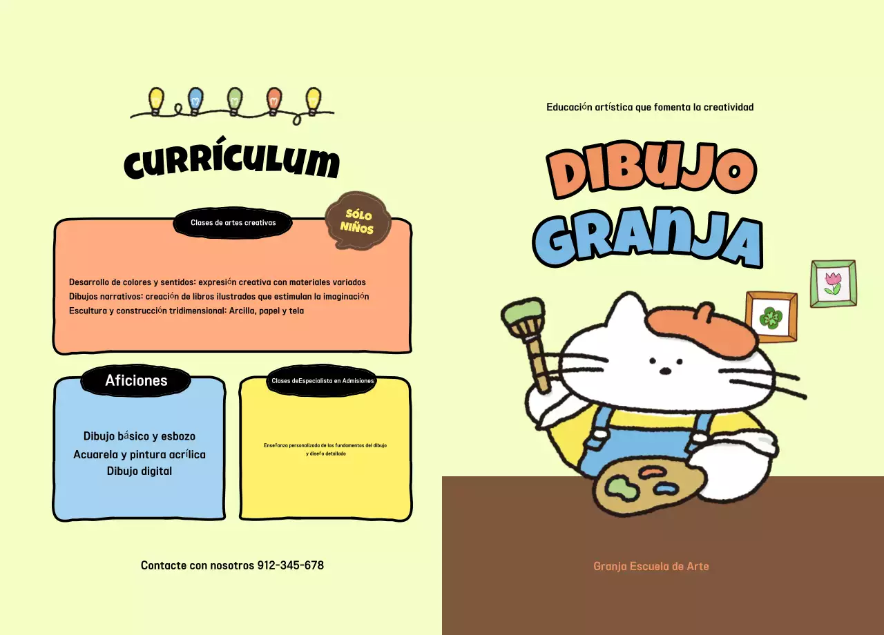 Guía educativa sobre arte para bebés en tonos beige