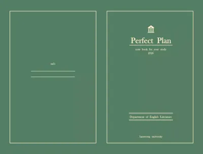 Alat Tulis Catatan Sederhana Khaki