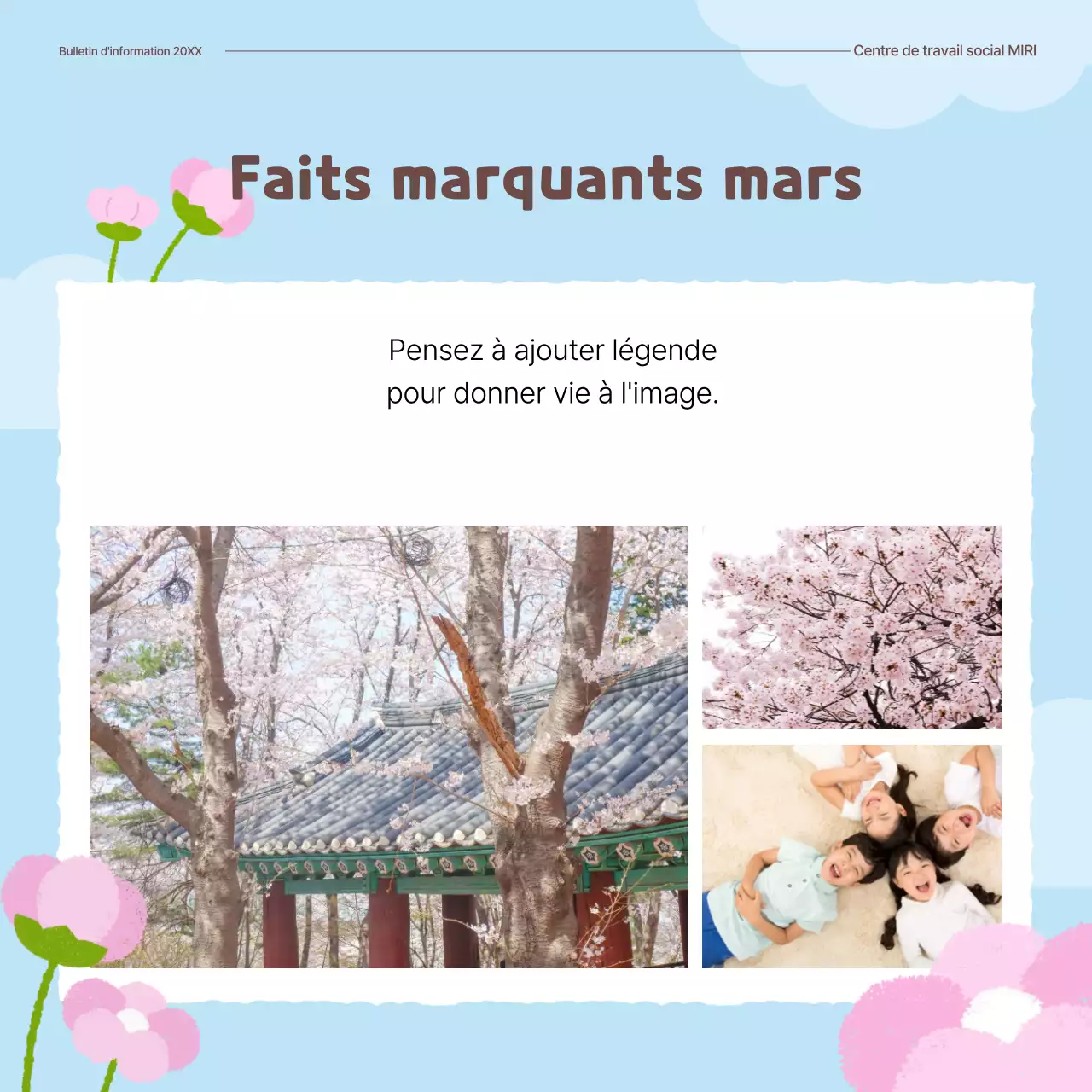 Institution publique Green Baby Spring Flower Introduction