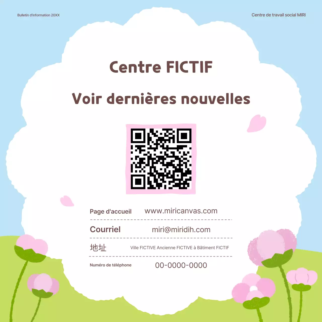 Institution publique Green Baby Spring Flower Introduction