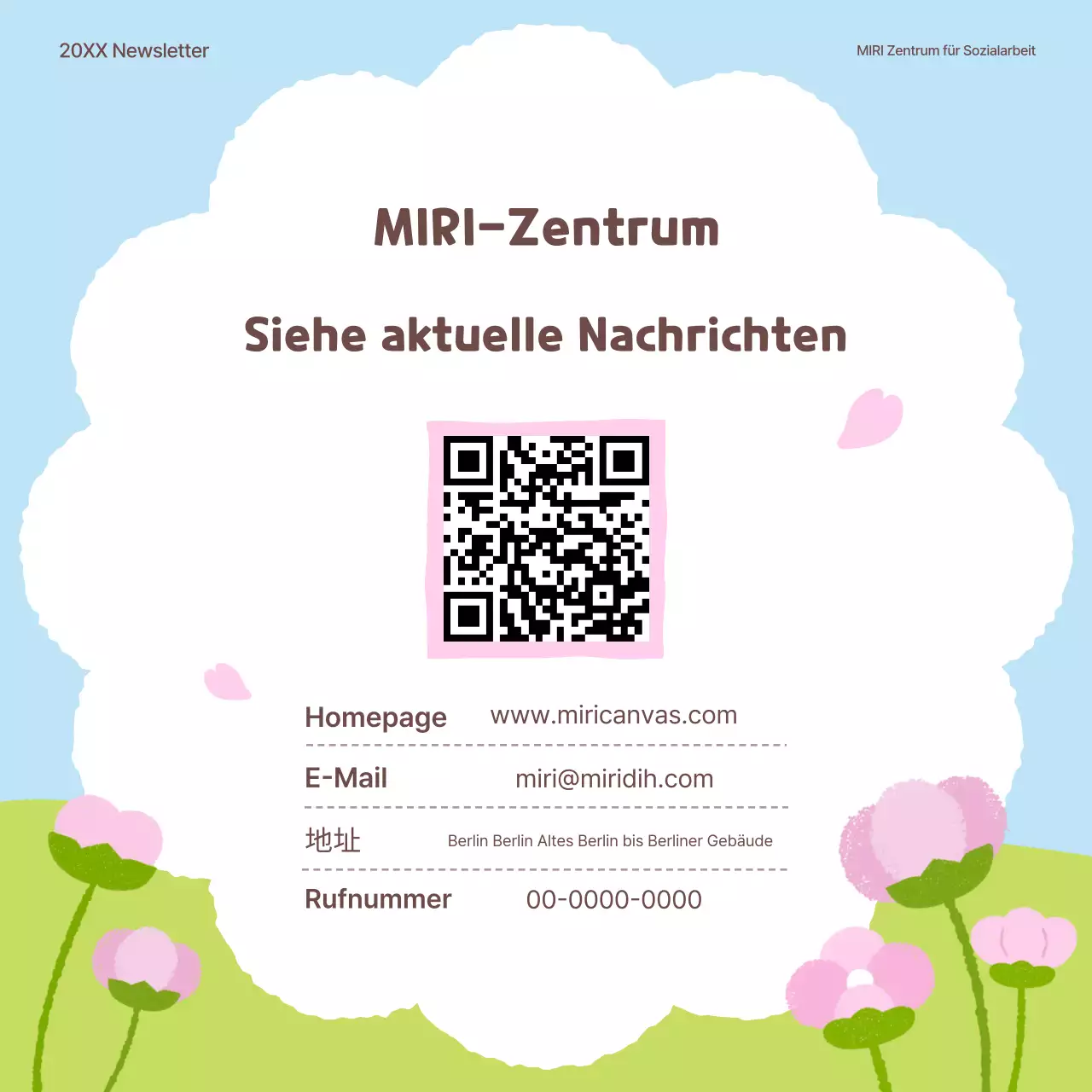 Grünes Baby Öffentliche Einrichtung Frühlingsblume Einführung