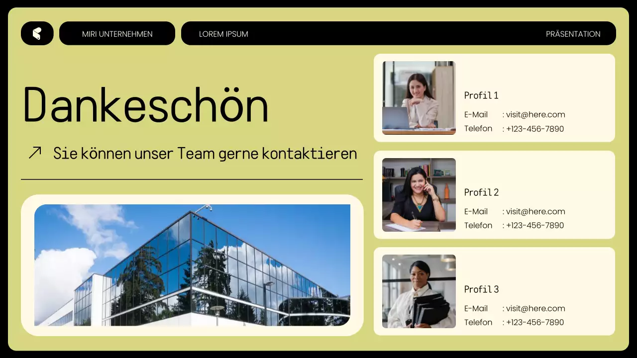 gelber moderner Budgetplaner