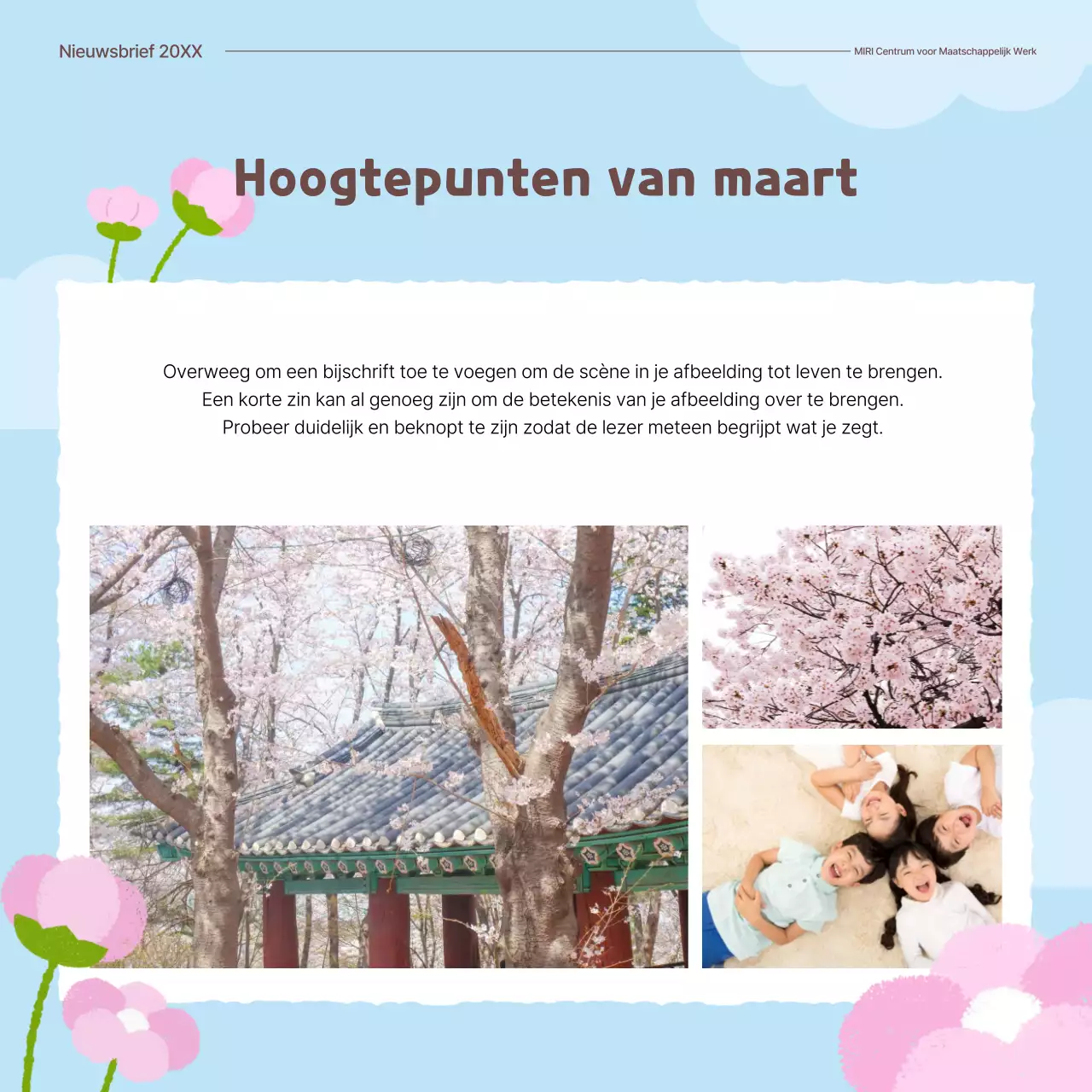 Groene Baby Openbare Instelling Lentebloem Introductie