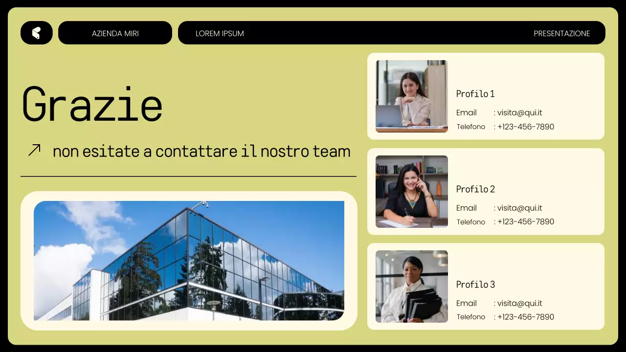 pianificatore di budget moderno giallo