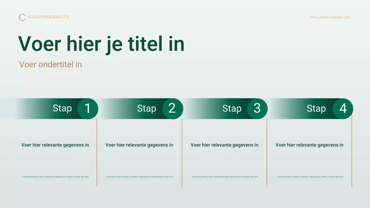 Green Gold Professional Project Management Plan Presentatie