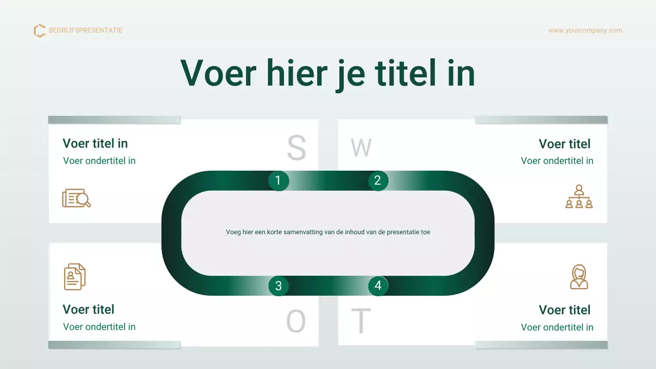 Green Gold Professional Project Management Plan Presentatie