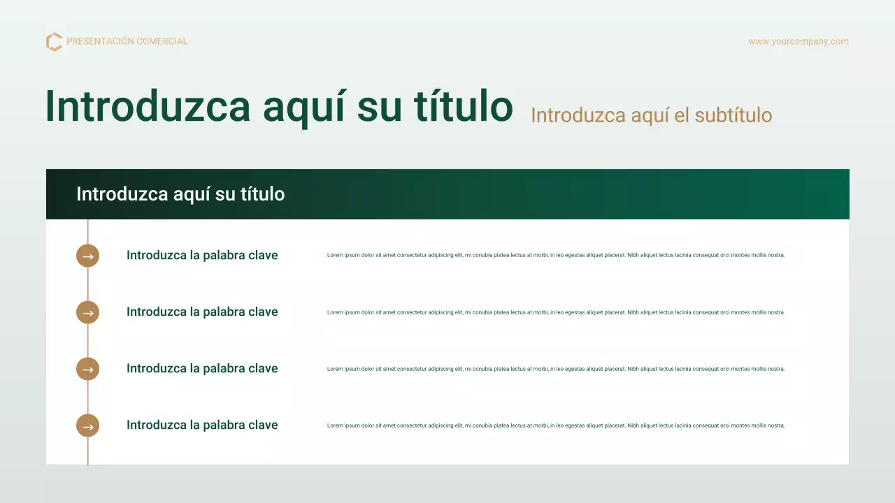 Presentación del plan de gestión de proyectos profesional de Green Gold