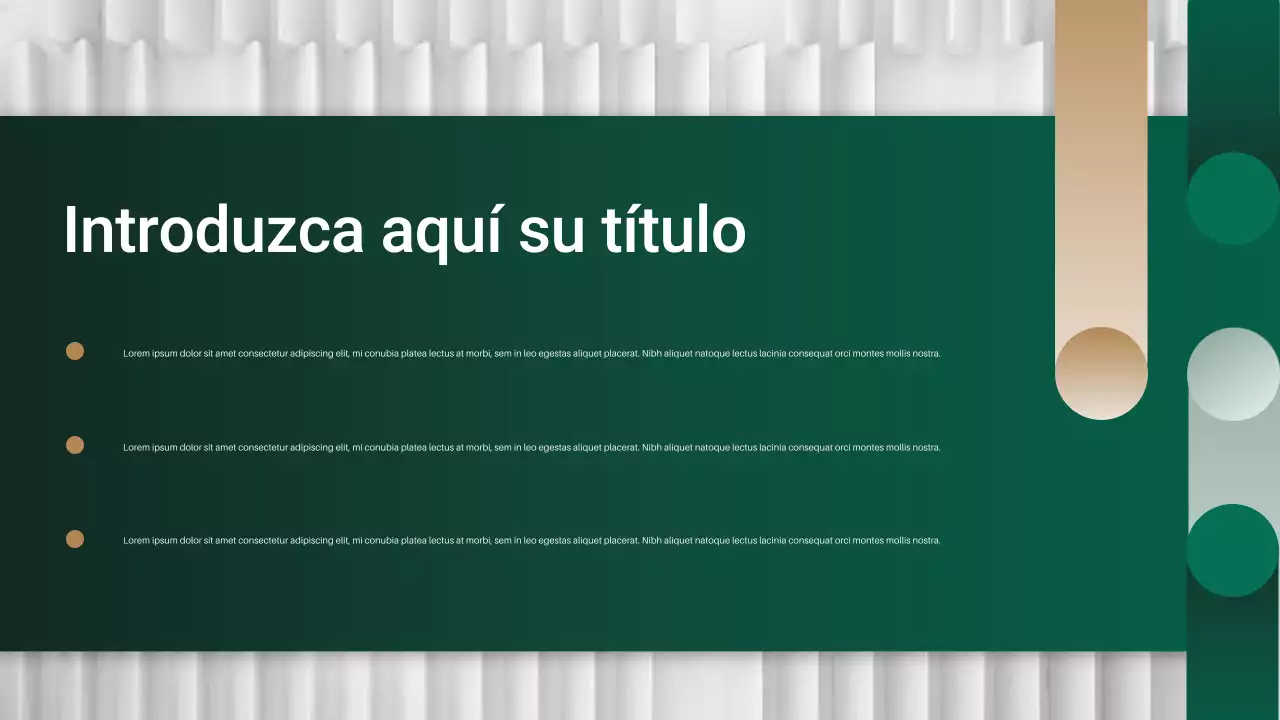 Presentación del plan de gestión de proyectos profesional de Green Gold