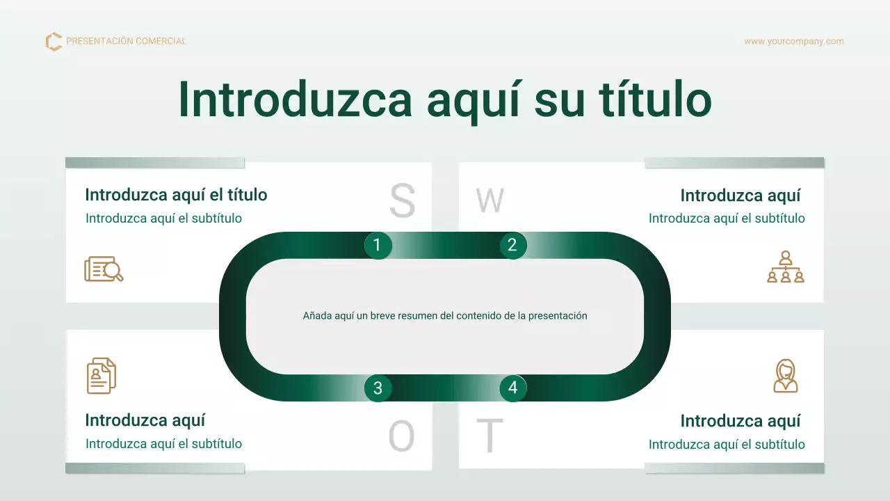 Presentación del plan de gestión de proyectos profesional de Green Gold