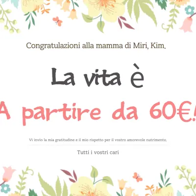 Festa del 60° compleanno di Beige Baby