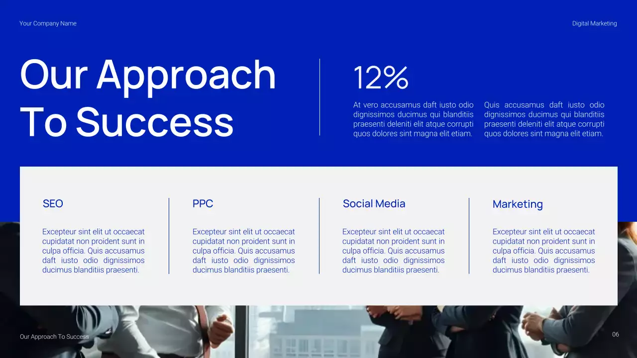 Simple and Trendy Digital Marketing Presentation