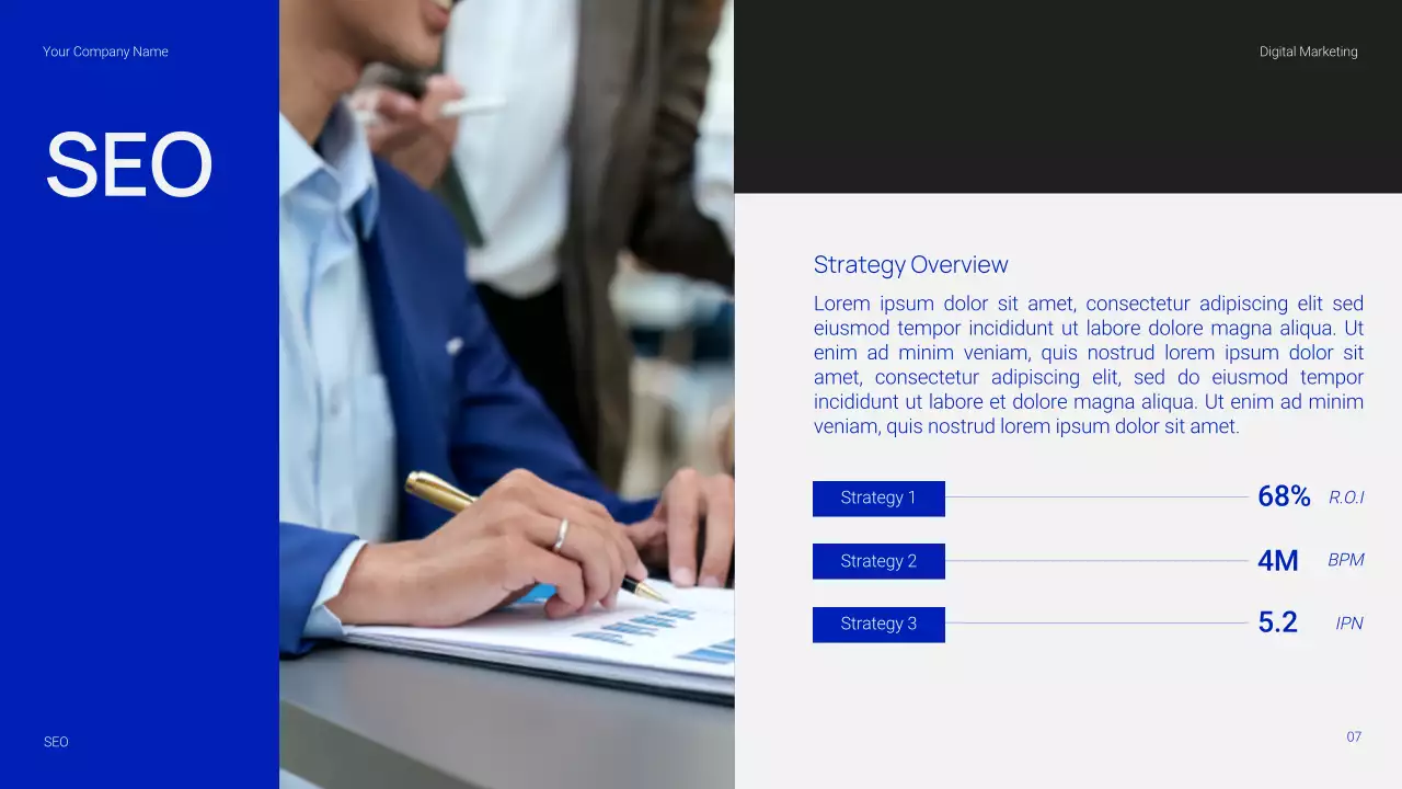 Simple and Trendy Digital Marketing Presentation