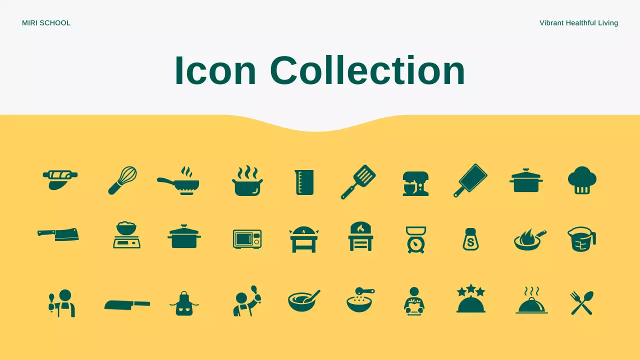 Yellow Modern Outdoor Cooking Announcement Presentation