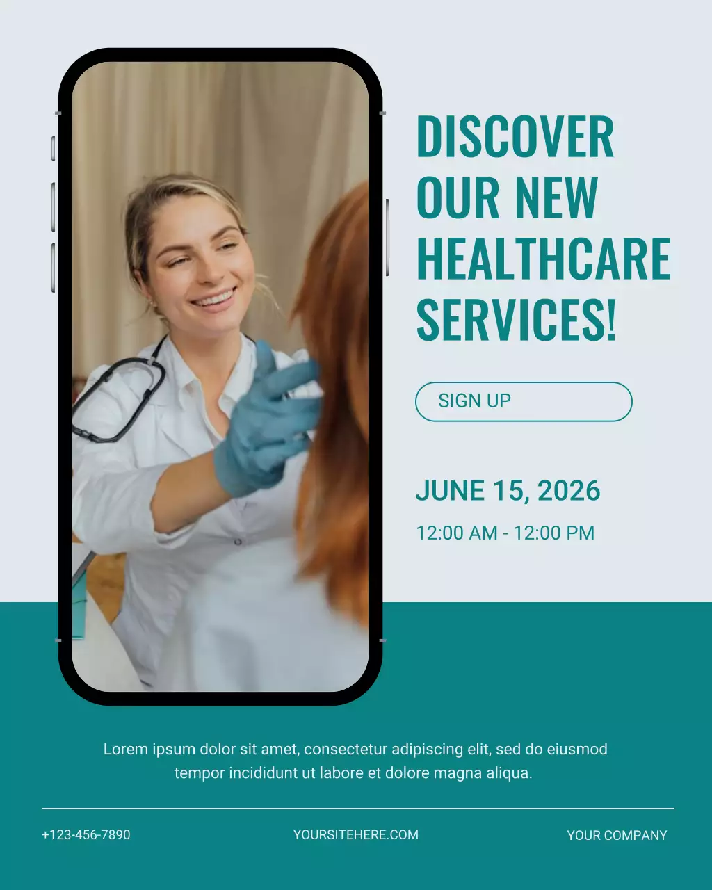 Brown Flat Healthcare Instagram Post