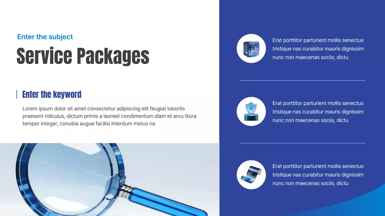 Blue Simple Tax Agency Business Presentation