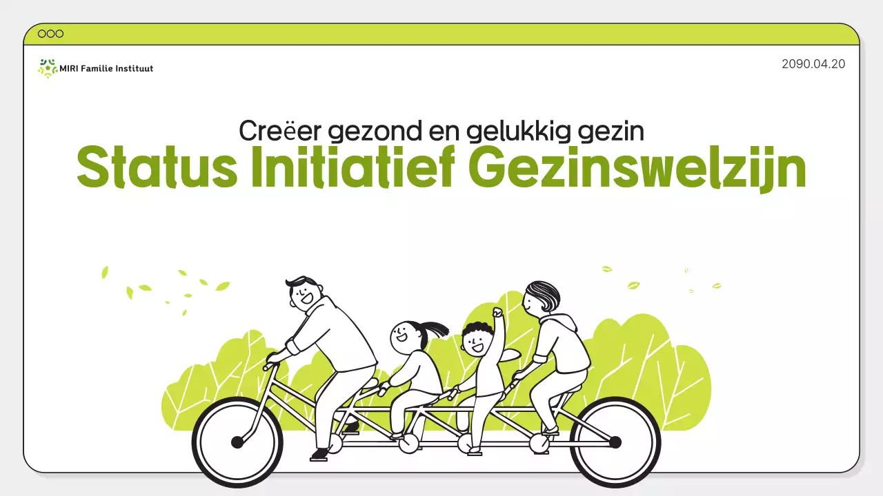 Groene Schone Familie Promotie