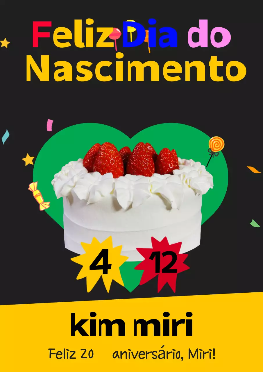 Celebração de aniversário do Black Pop