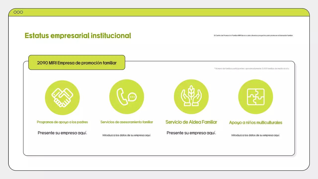 Promoción Familiar Verde Limpia