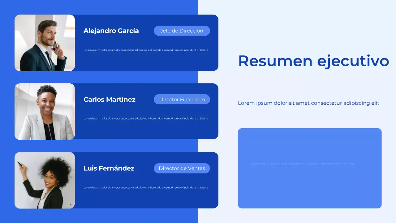 Presentación del Planificador de Presupuesto Azul y Blanco