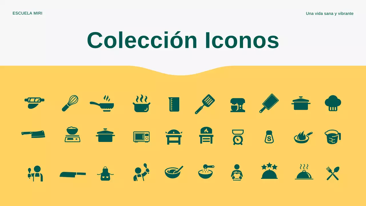 Presentación del anuncio de cocina moderna al aire libre en amarillo