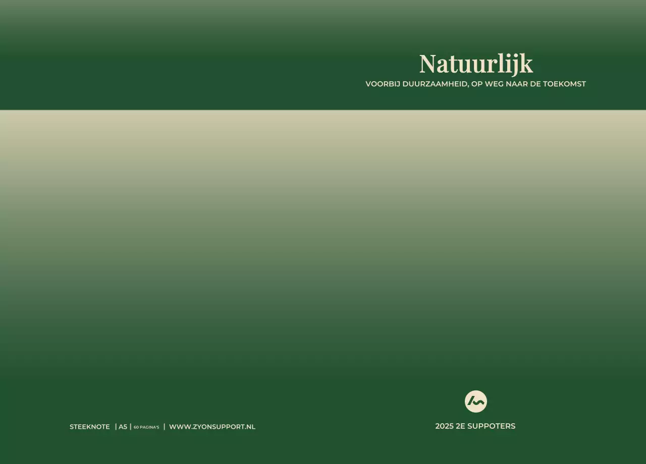 Minimalistische tekst met subtiele gradiënten