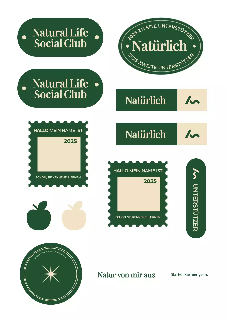 Minimalistische Sätze mit beeindruckender Ming-Typografie