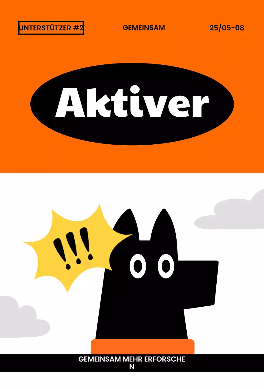 Kitschige Markenwerbung mit Illustrationen