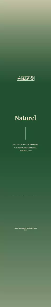 Texte minimaliste utilisant des dégradés subtils