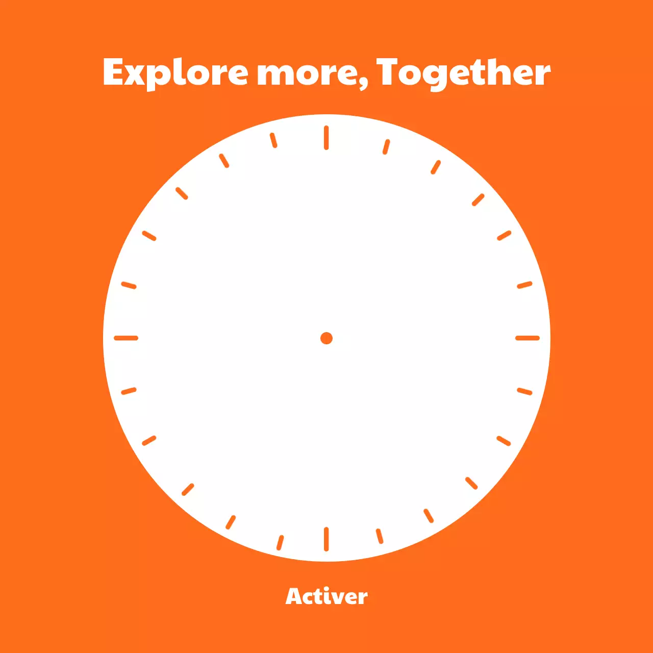 Alat tulis minimalis dengan ilustrasi jam sederhana