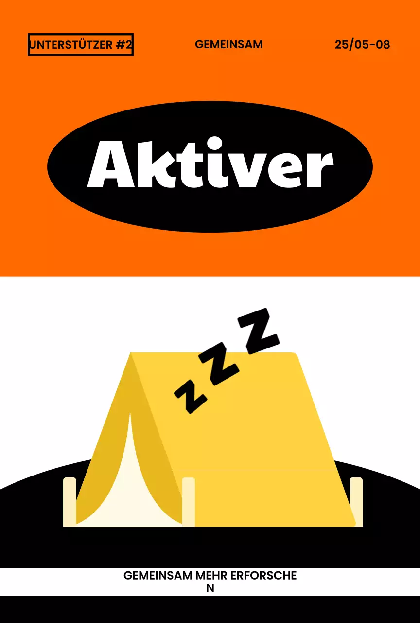 Kitschige Markenwerbung mit Illustrationen