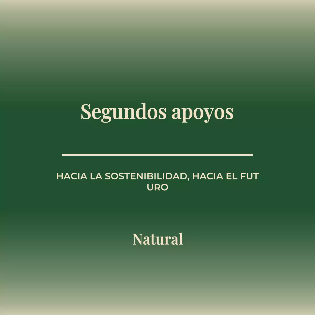 Texto minimalista con degradados sutiles