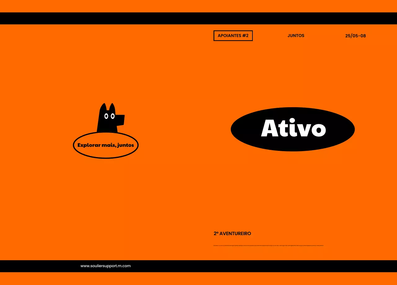 Promoção de marca kitsch usando ilustrações