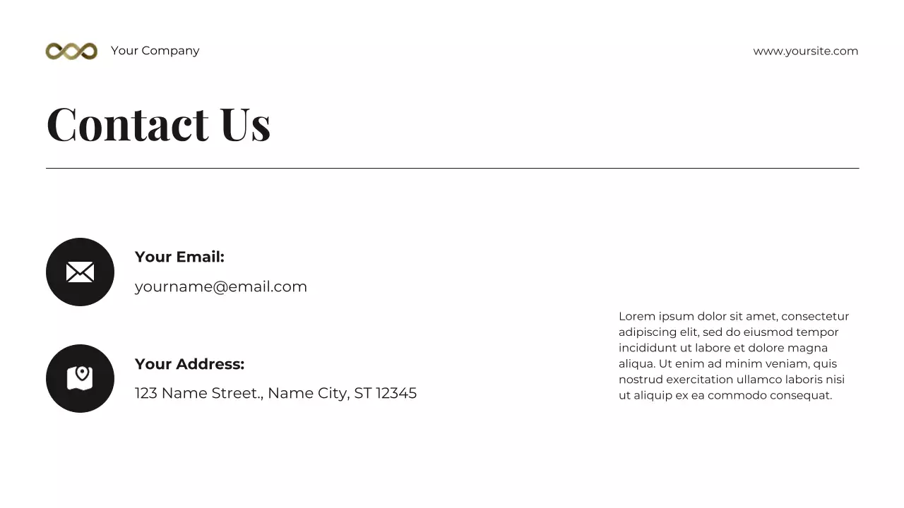 Black and Gold Bold Photocentric Legal Consulting Toolkit Presentation